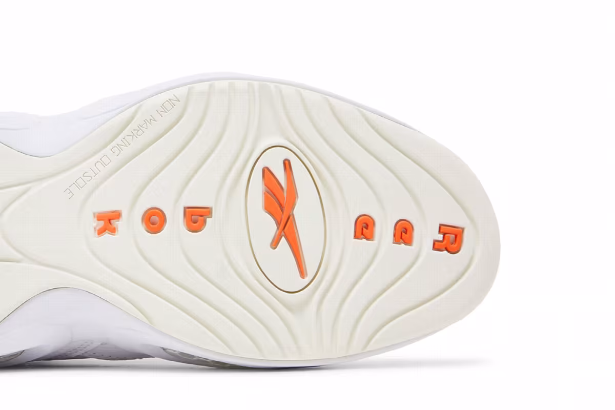 Reebok Question Mid Orange Toe 2023, view 6