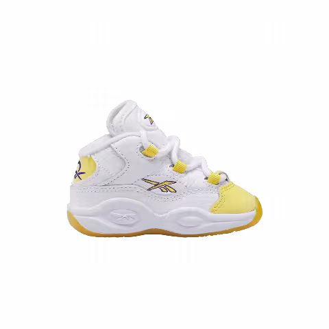 Reebok Question Mid Toddler 'Yellow Toe'