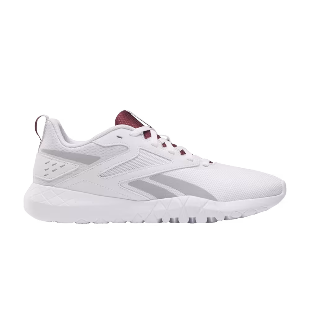 Reebok Women's Flexagon Energy 4 White Classic Maroon