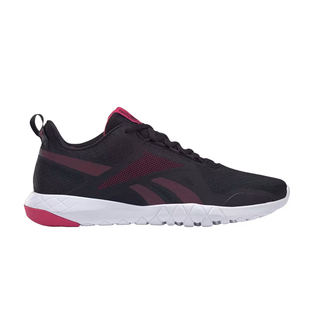 Reebok Women's Flexagon Force 3 D Wide Black Maroon