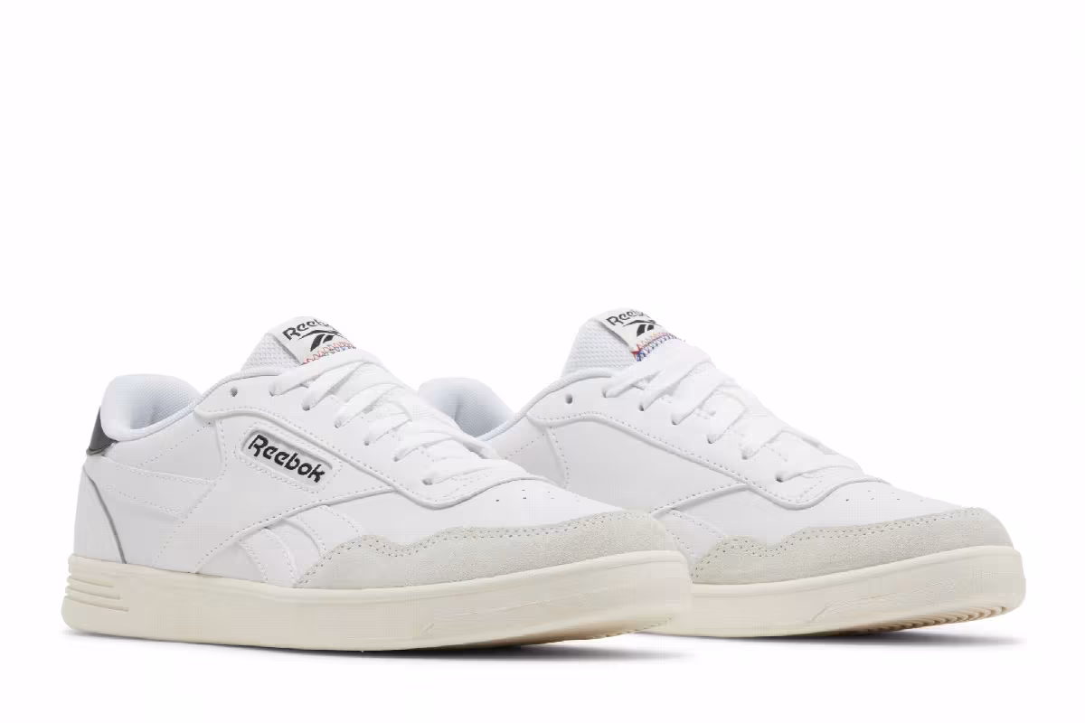 Reebok Court Advance White Black, view 9