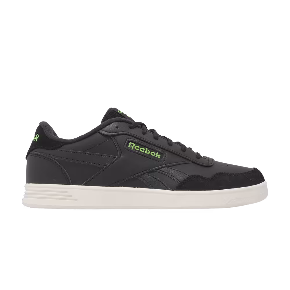 Reebok Court Advance Black Lime Silver