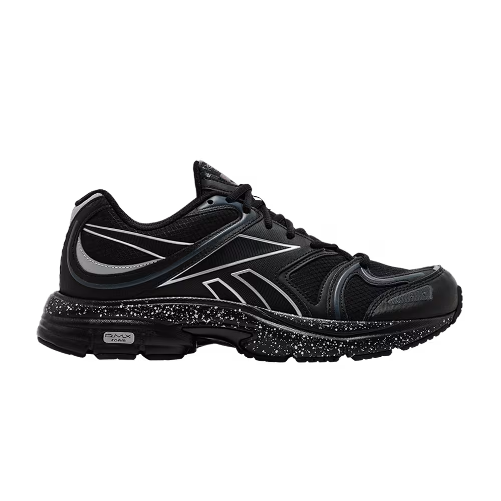 Reebok Premier Road Plus 6 Black Silver Metallic