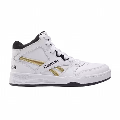 Reebok BB4500 Court Little Kid 'White Gold Metallic'