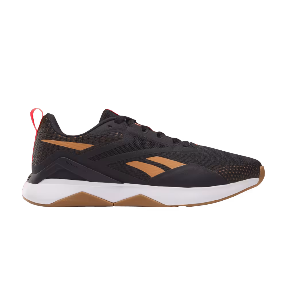 Reebok Nanoflex TR 2.0 Black Court Brown Gum