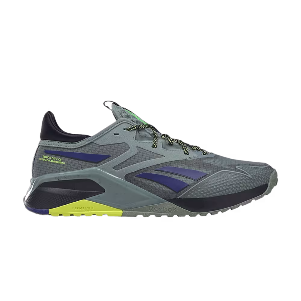 Reebok Nano X2 TR Adventure Harmony Green Solar Acid Yellow