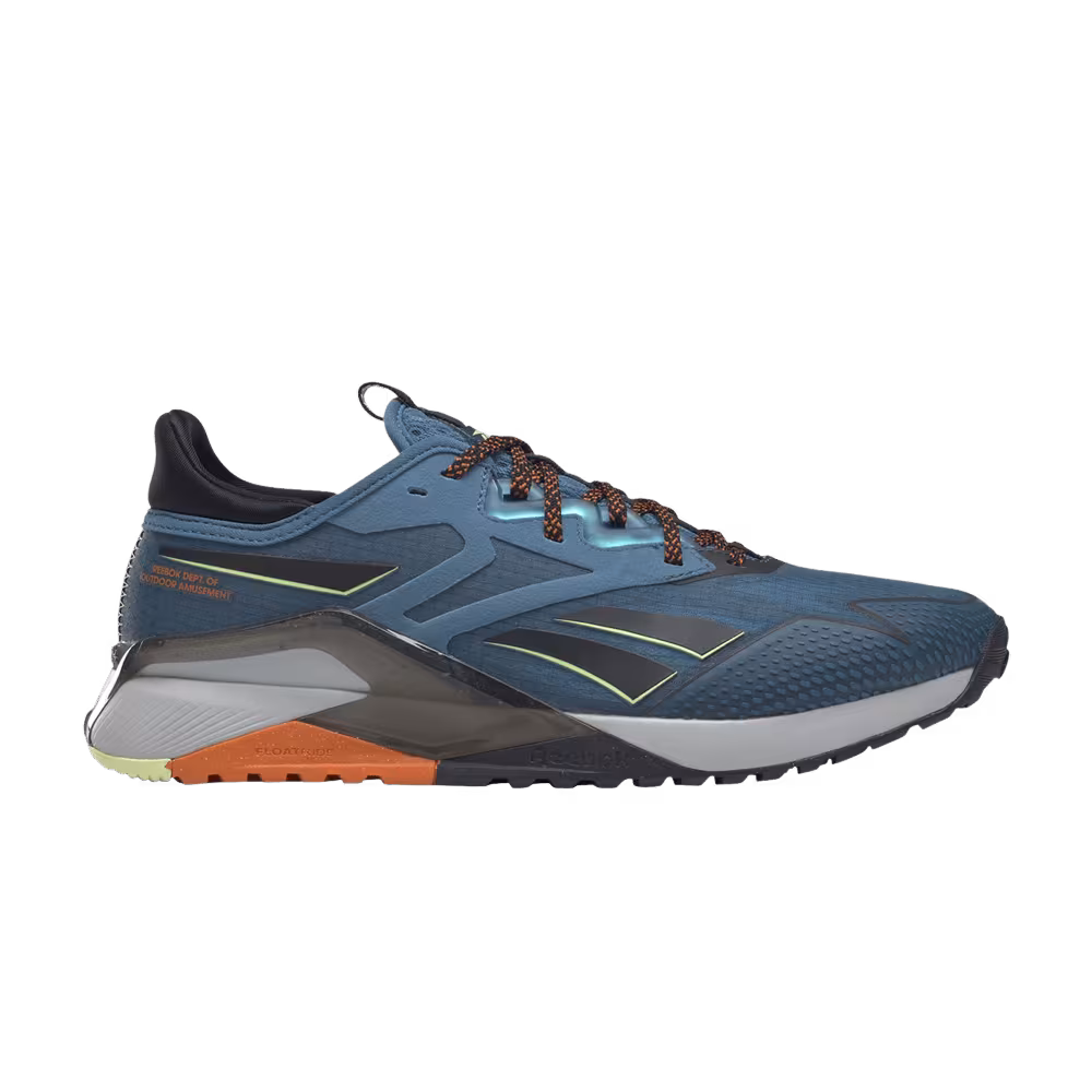 Reebok Nano X2 TR Adventure Steely Blue Smash Orange