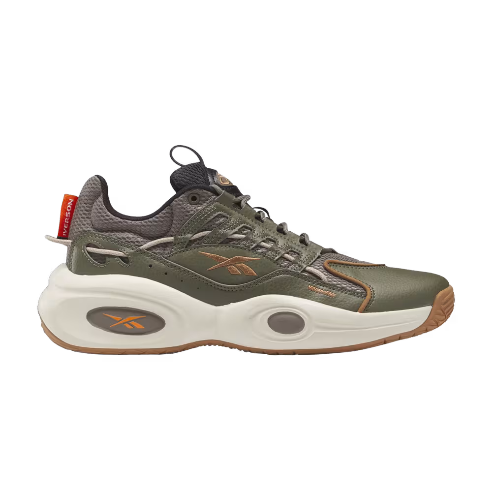 Reebok Solution Mid Trek Grey Hunter Green