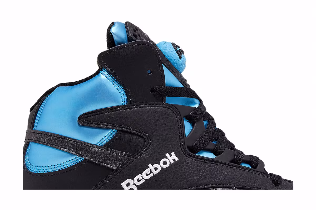 Reebok Shaq Attaq Black Azure 2023, view 3