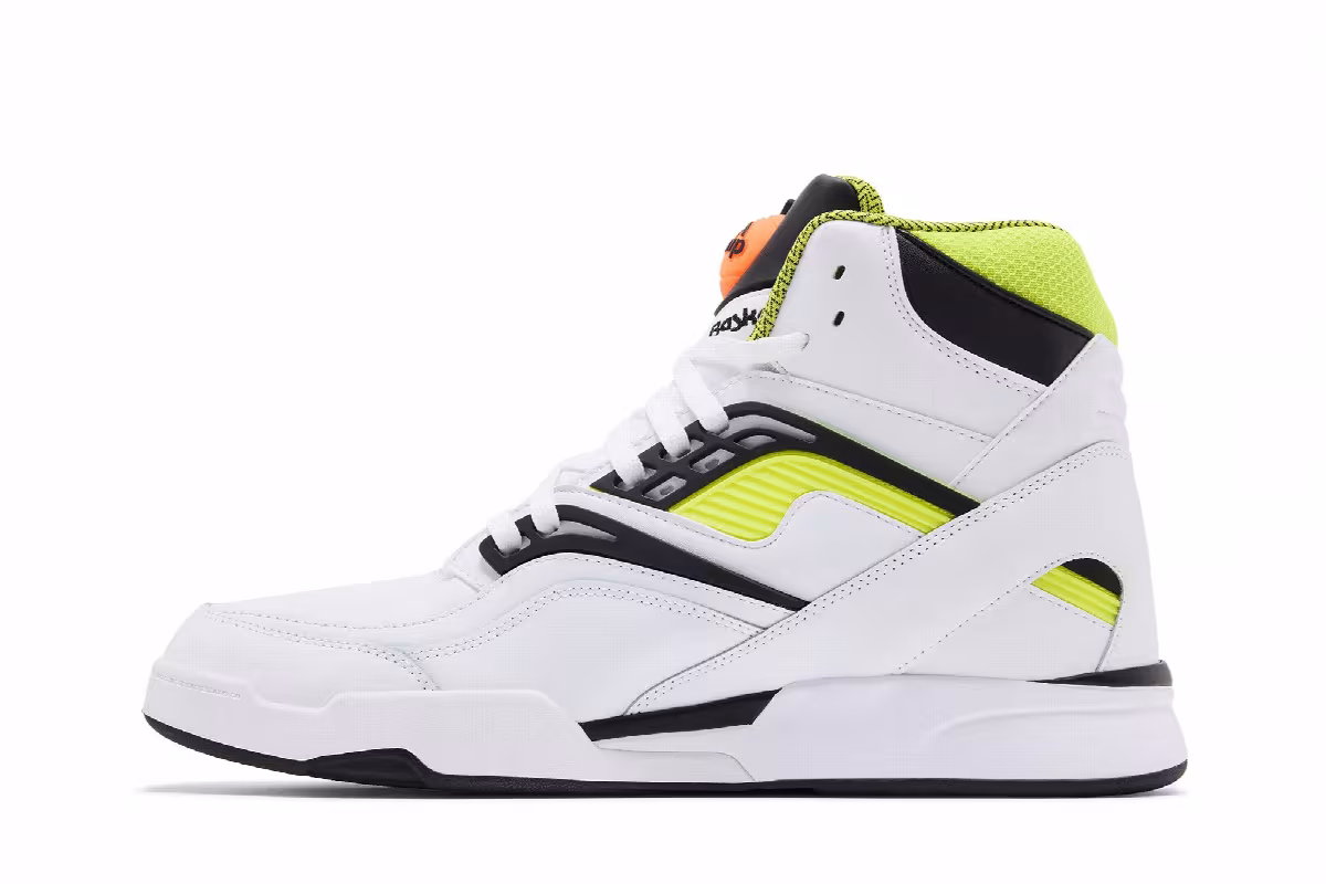 Reebok Pump TZ Solar Yellow, view 4