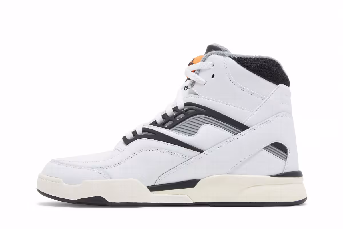 Reebok Pump TZ White Black, view 4