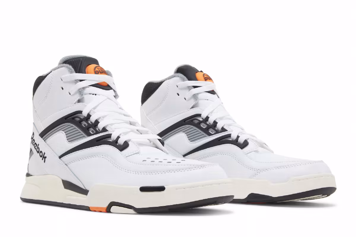 Reebok Pump TZ White Black, view 9