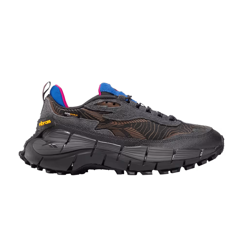 Reebok Zig Kinetica 2.5 Edge Pure Grey Collegiate Brown