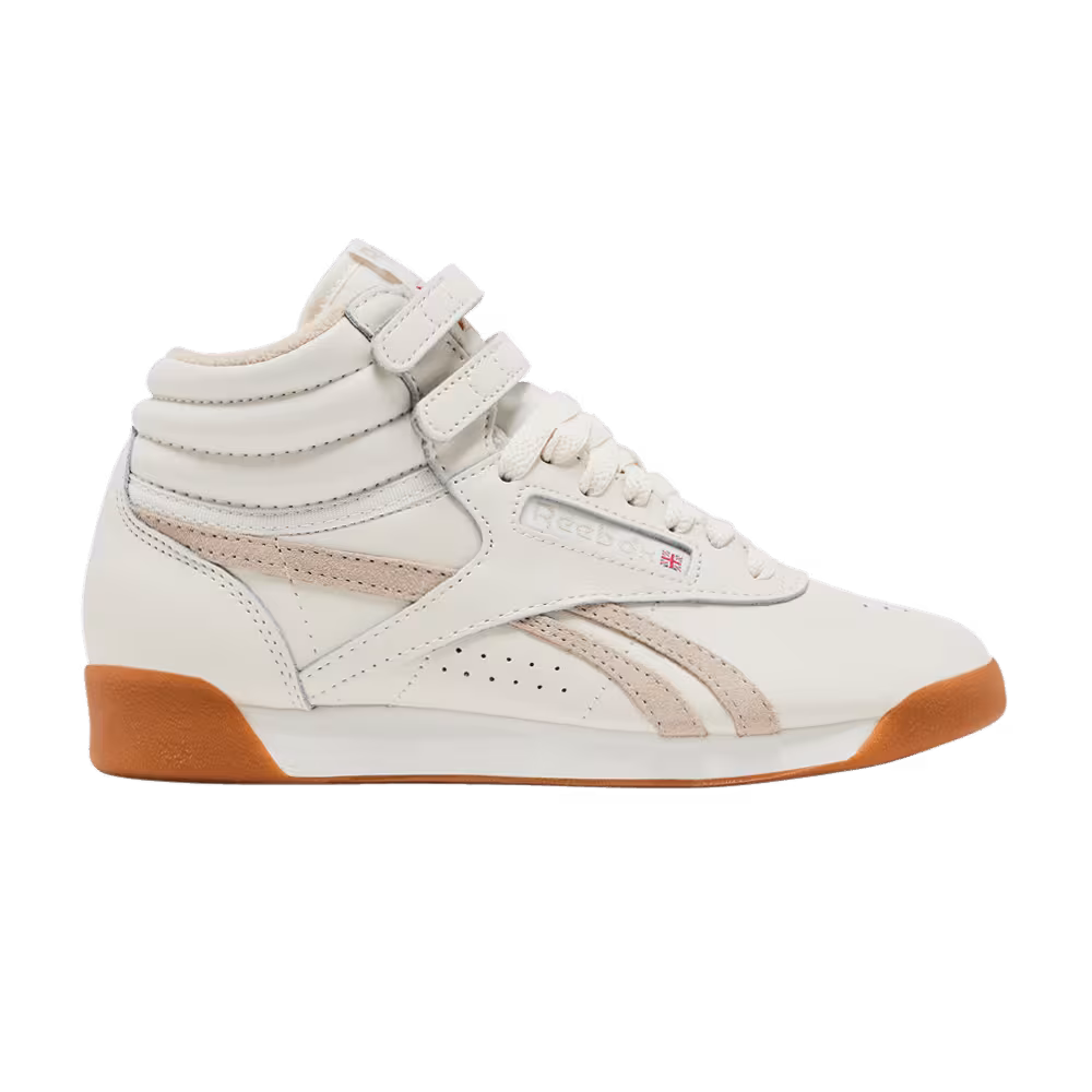 Reebok Women's Freestyle High Chalk Beige Gum