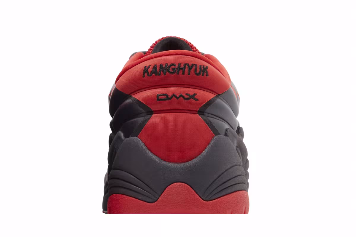 Kanghyuk x Reebok DMX Run 6 Modern LTD Black Onyx Red, view 8
