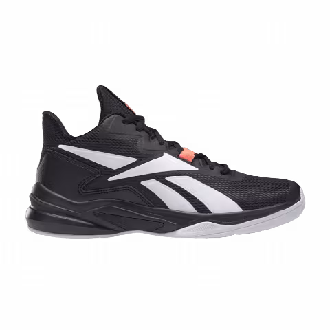 Reebok More Buckets 'Black White Orange Flare'