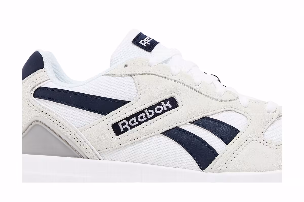Reebok GL 1000 White Vector Navy, view 3