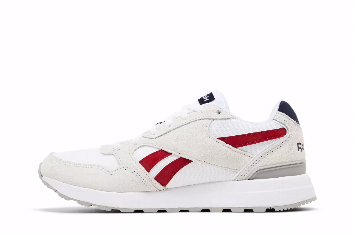Reebok GL 1000 White Vector Navy, view 4