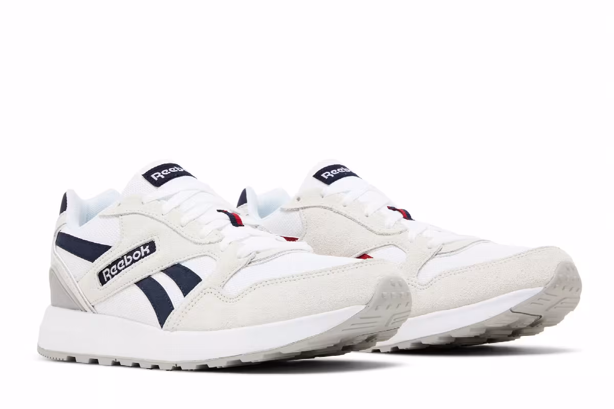 Reebok GL 1000 White Vector Navy, view 9