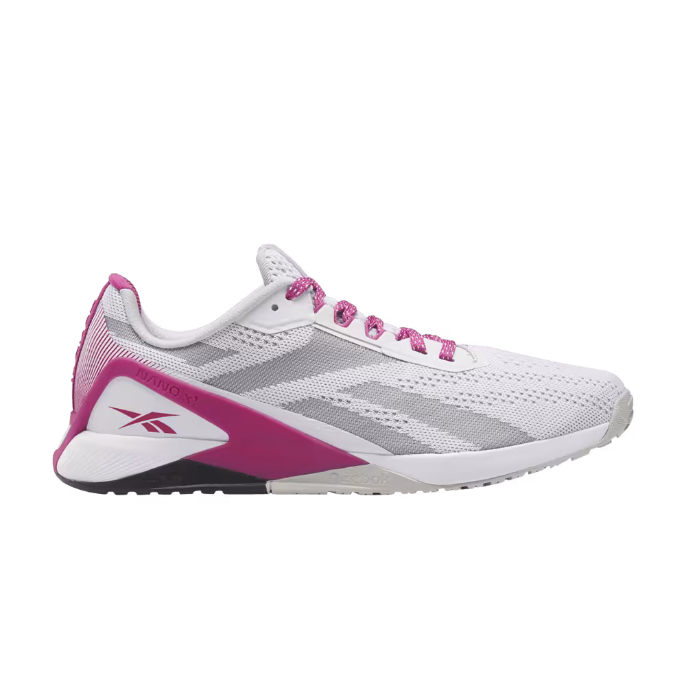Reebok Women's Nano X1 White Proud Pink