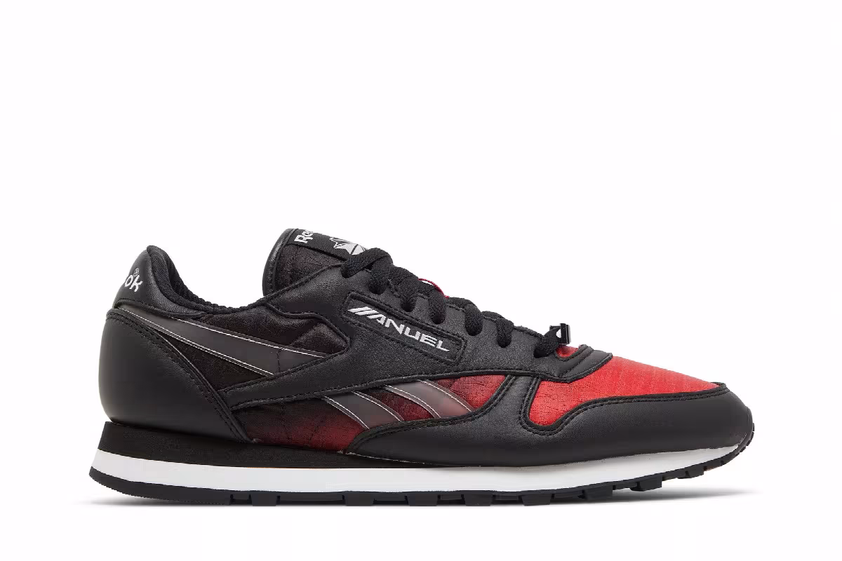 Anuel AA x Reebok Classic Leather The Sky Above The Street, view 2