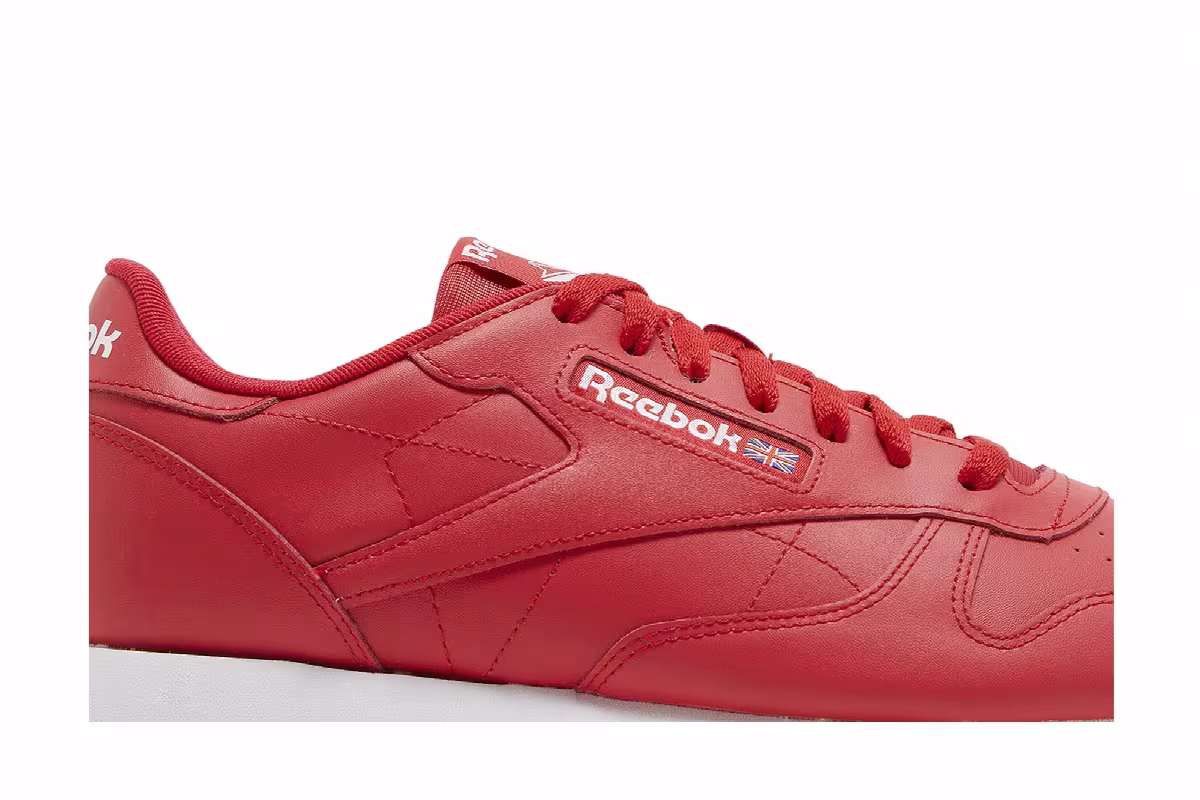 Reebok Classic Leather Vector Red Gum, view 3