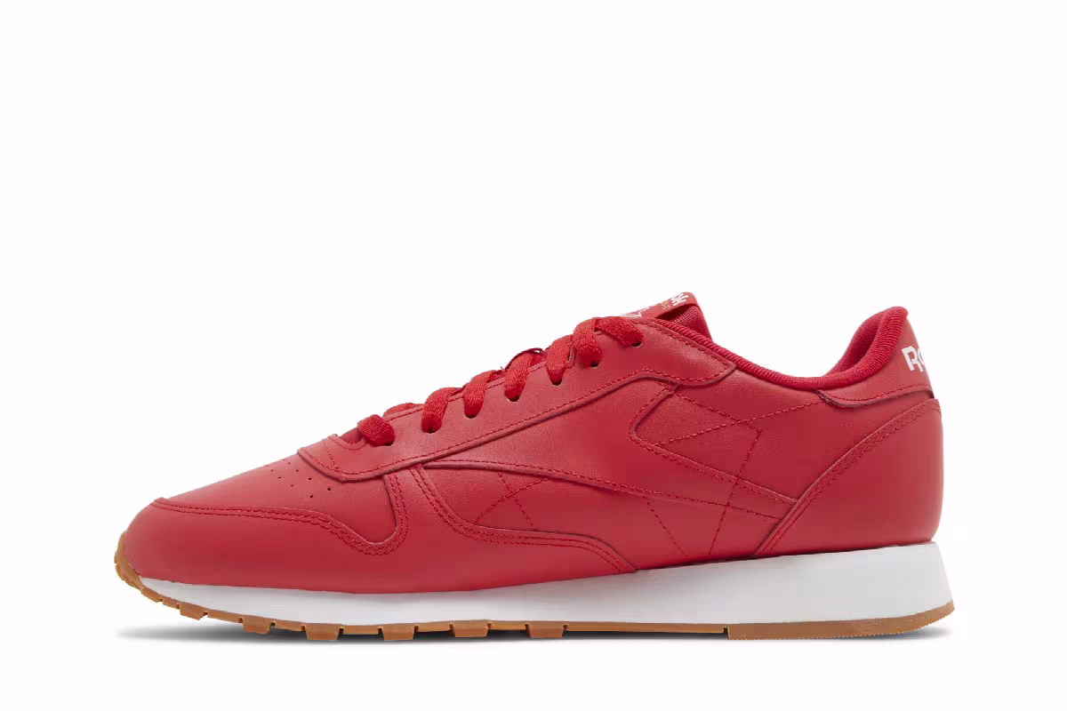 Reebok Classic Leather Vector Red Gum, view 4