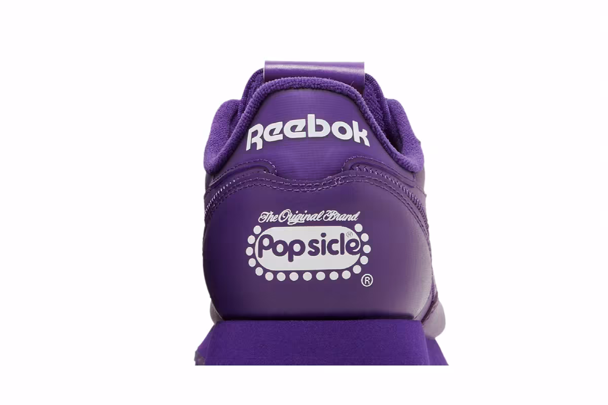 Popsicle x Reebok Classic Leather Purple Emperor, view 8