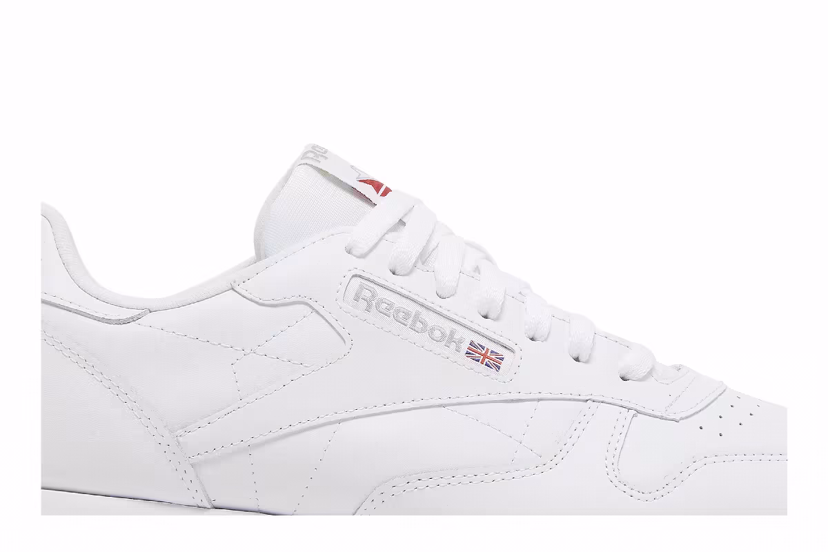 Reebok Classic Leather White Grey Gum, view 3