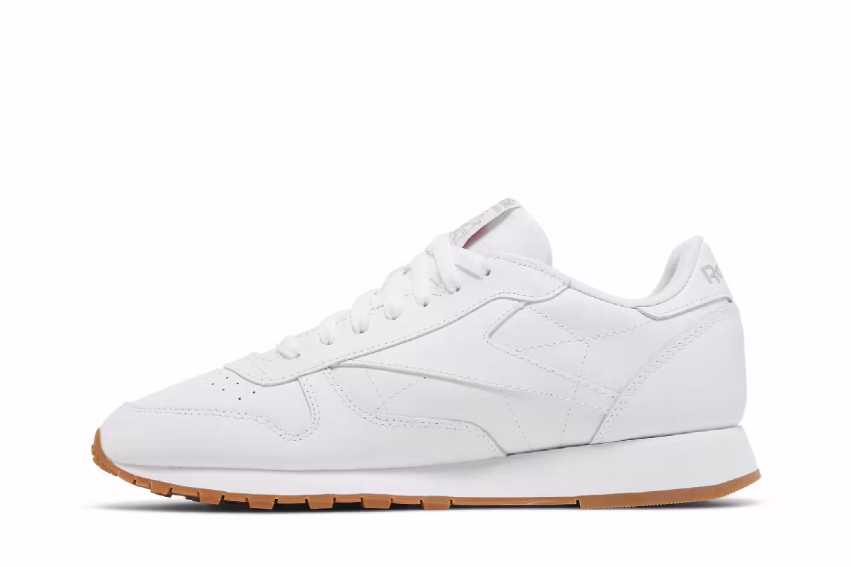 Reebok Classic Leather White Grey Gum, view 4