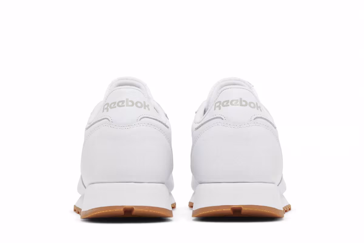 Reebok Classic Leather White Grey Gum, view 7