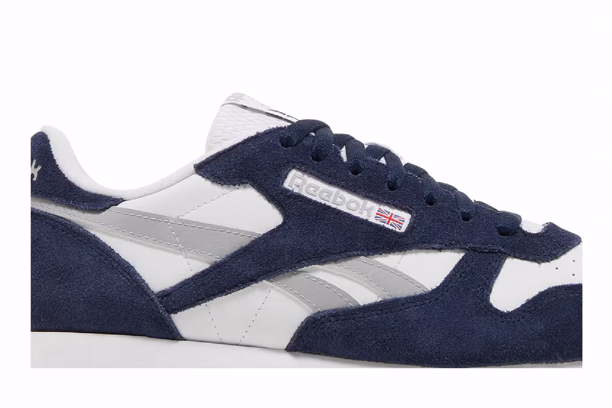 Reebok Classic Leather Vector Navy White, view 3