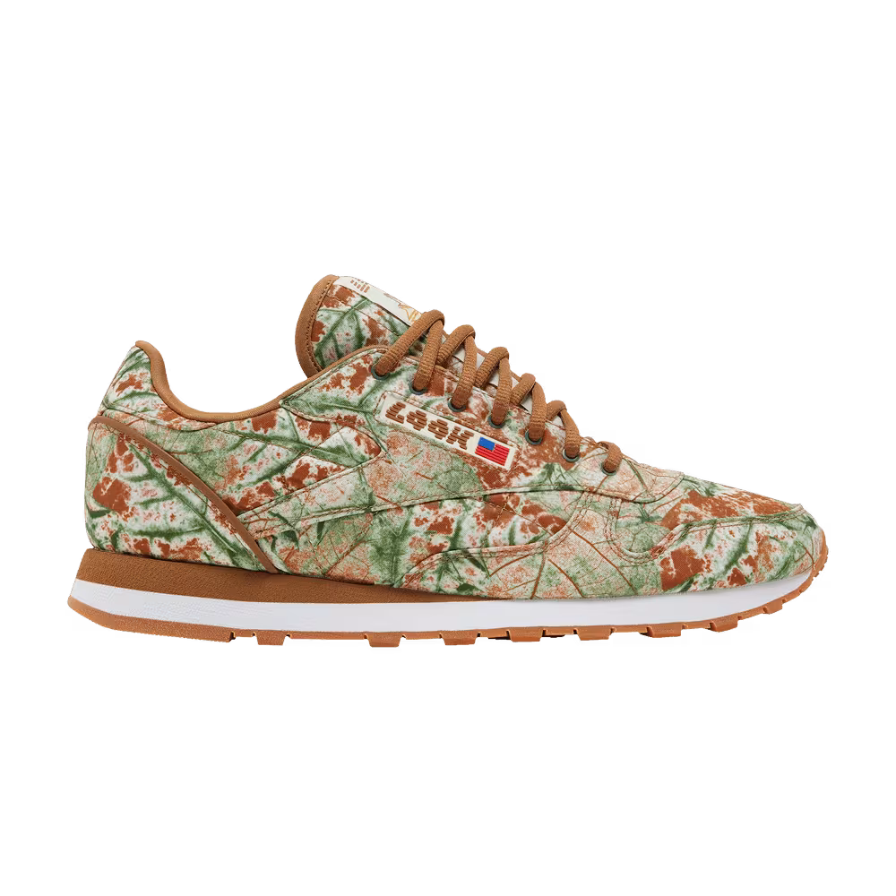 LQQK Studios x Reebok Classic Leather Leaf Camo