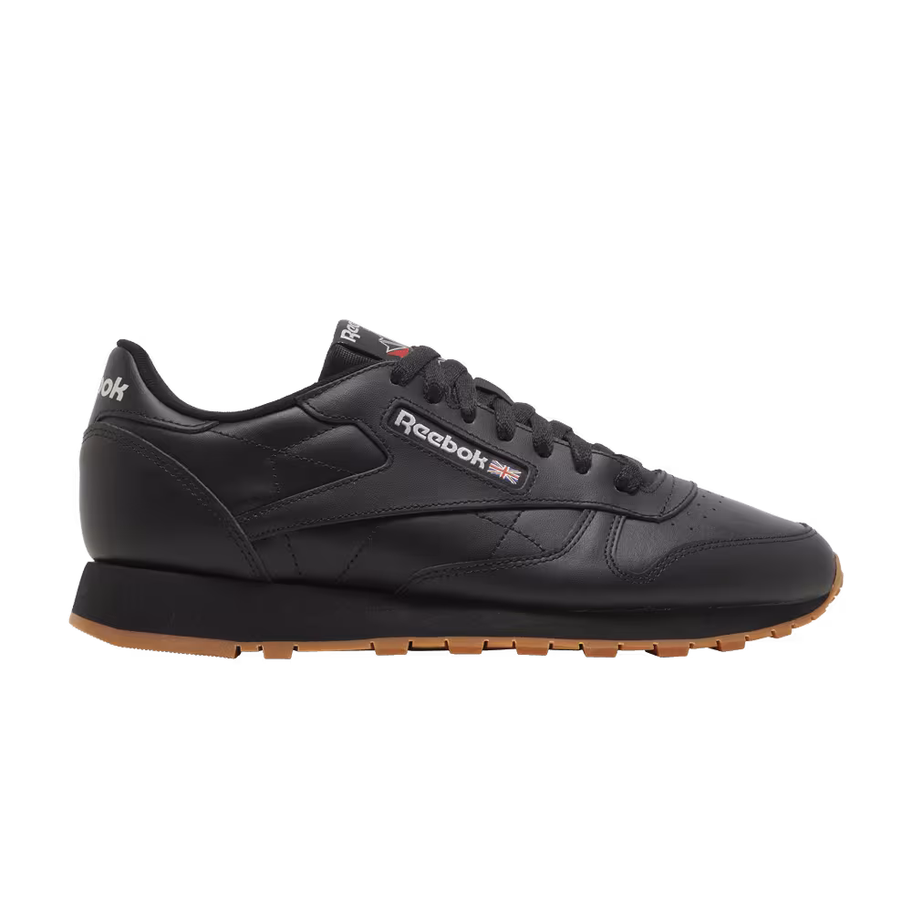 Reebok Classic Leather Black Gum