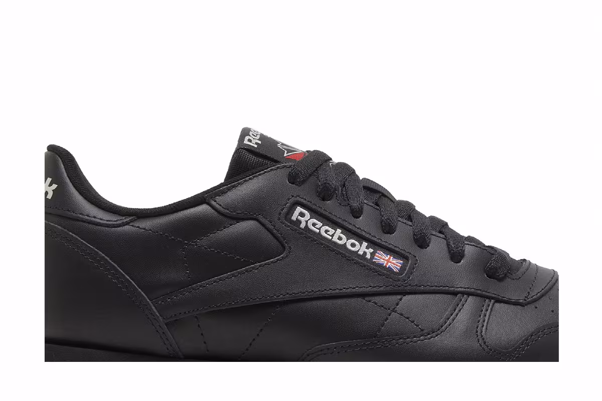 Reebok Classic Leather Black Gum, view 3