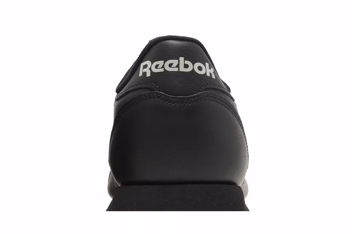 Reebok Classic Leather Black Gum, view 8
