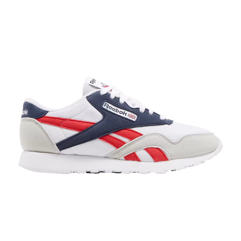 Reebok Classic Nylon White Vector Navy