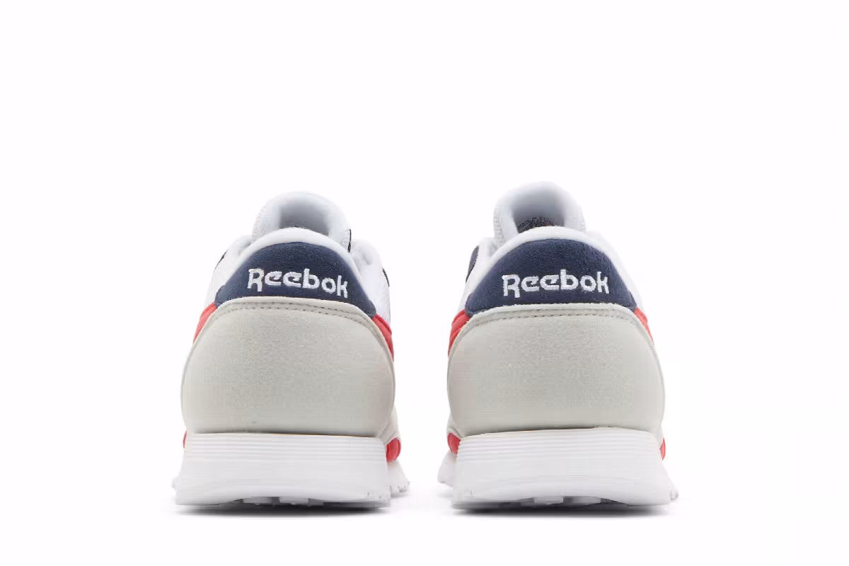 Reebok Classic Nylon White Vector Navy, view 7