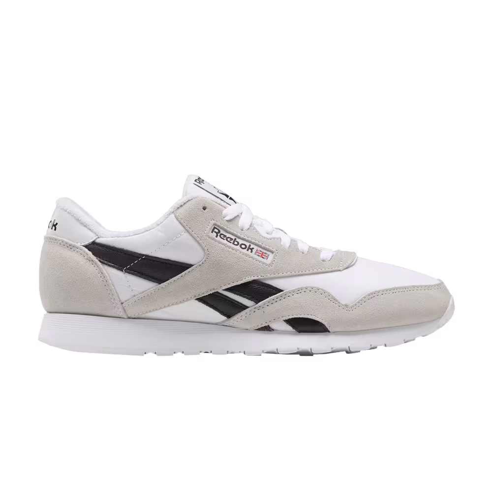 Reebok Classic Nylon White Black