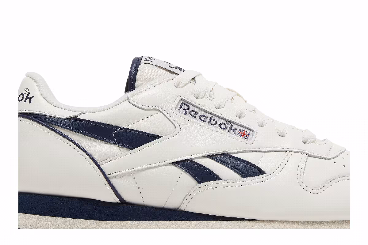 Reebok Classic Leather 1983 Vintage Chalk Vector Navy, view 3