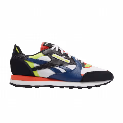 Reebok Classic Leather 'White Black Dynamic Red'