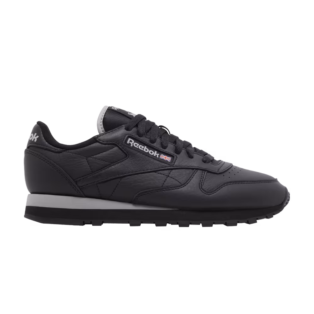 Reebok Classic Leather Black Pure Grey