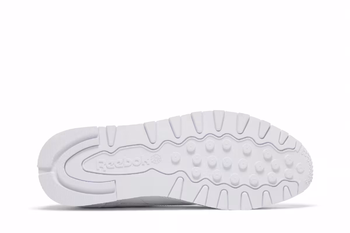 Reebok Classic Leather White Grey, view 5