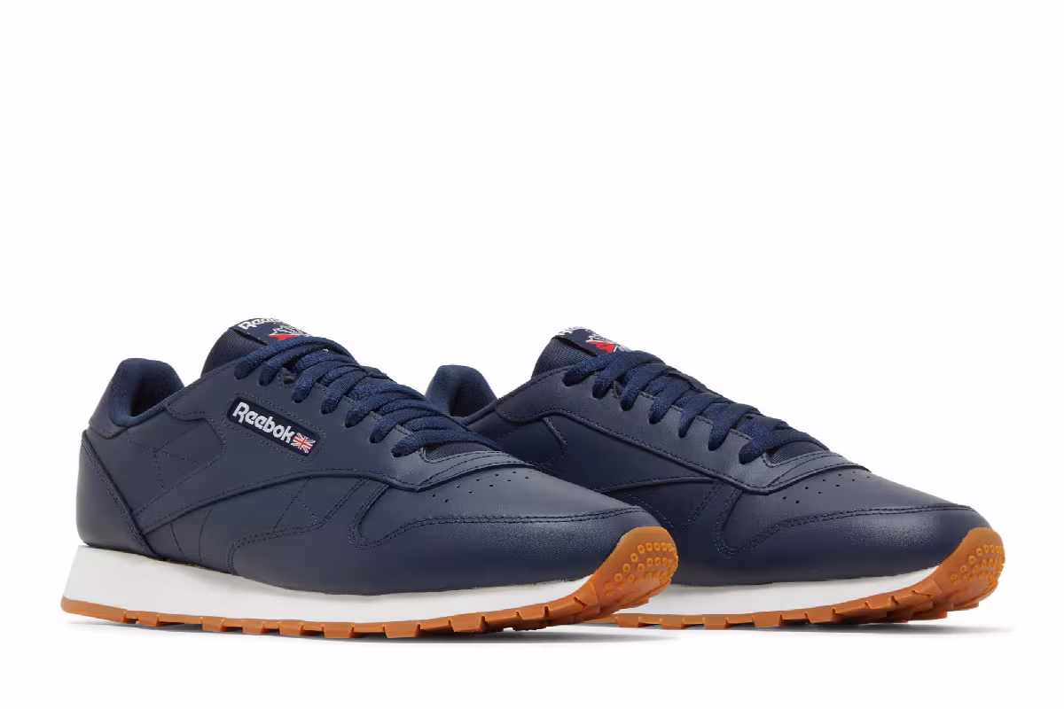 Reebok Classic Leather Vector Navy Gum, view 9
