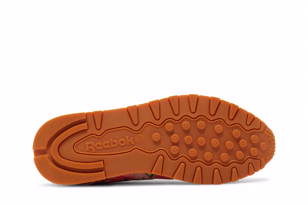 LQQK Studios x Reebok Classic Leather Leaf Camo - Bubble Gum, view 5