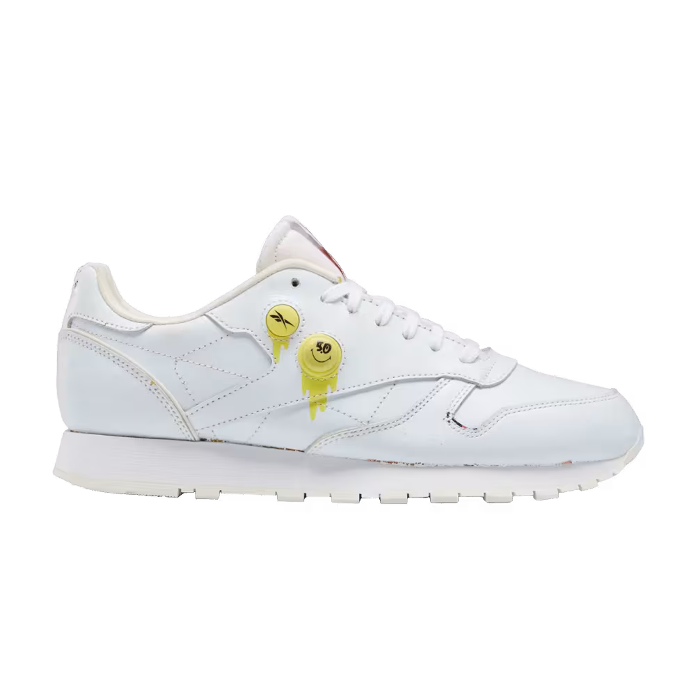 Smiley x Reebok Classic Leather Pump 50th Anniversary