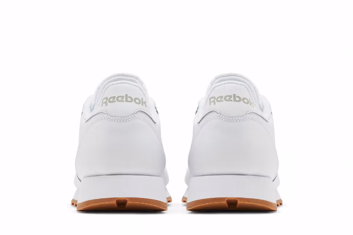 Reebok Classic Leather White Grey Gum, view 7
