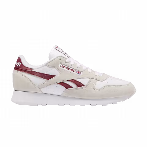 Reebok Classic Leather 'White Classic Burgundy'