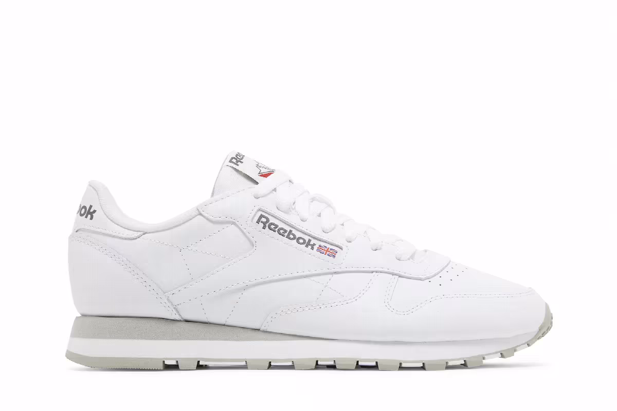 Reebok Classic Leather White Pure Grey, view 2