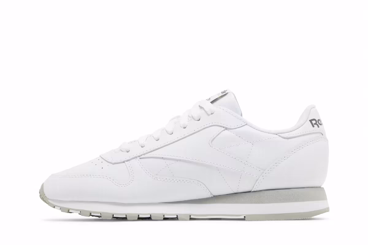 Reebok Classic Leather White Pure Grey, view 4
